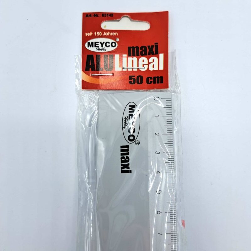 Lineal 50 cm metal