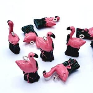 flamingo charms