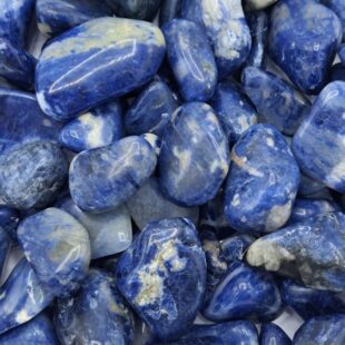 sodalite lommesten poleret