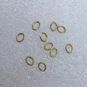 Ovale O-ringe der er 100 % lukkede i ædelstål