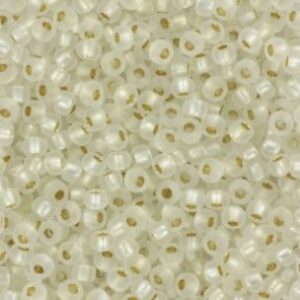 Miyuki seed beads perle,15 gram str. 11/0 / Silverlined crystal / SB11-1f