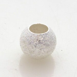 "Stardust" perle rund 10mm, hul 5mm, 30 stk. pr. pose, flere farver