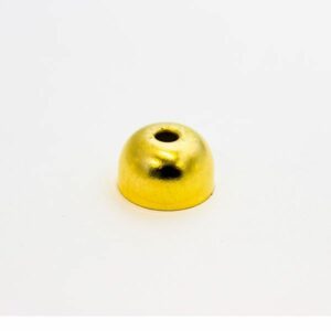 Perleskåle 7x7mm, 30 stk pr. pose i guld