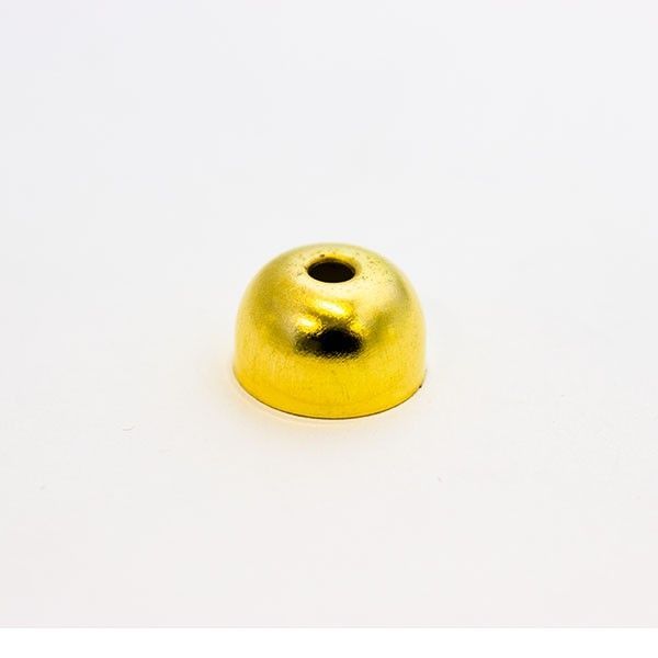 Perleskåle 7x7mm, 30 stk pr. pose i guld