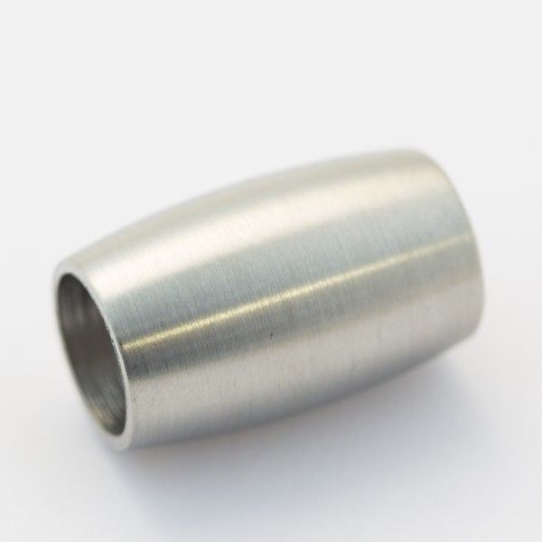 Oval magnetlås i stål, 8mm, fl. farver